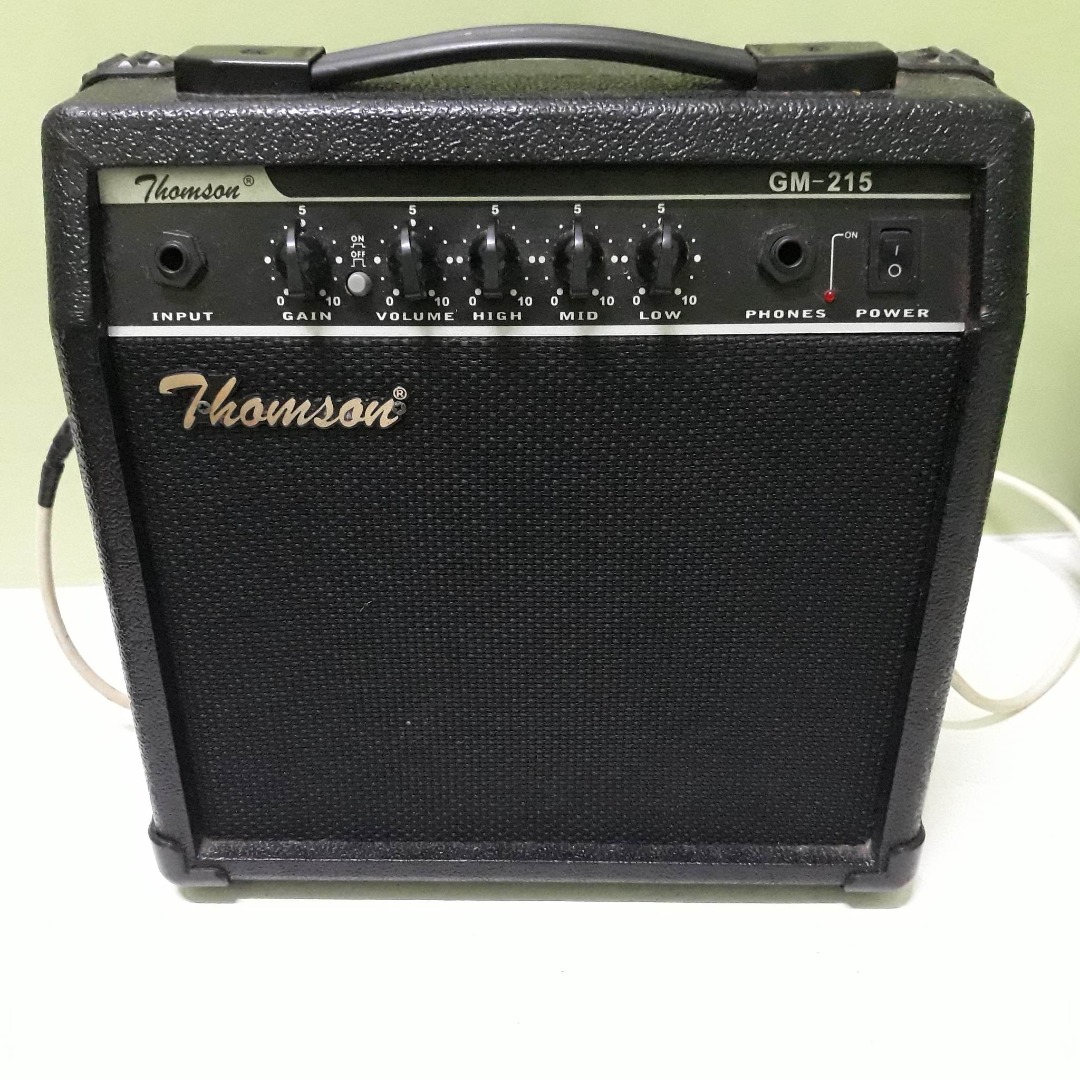 Original Thomson GM215 Guitar Amplifier with a FREEBIE, Hobbies & Toys
