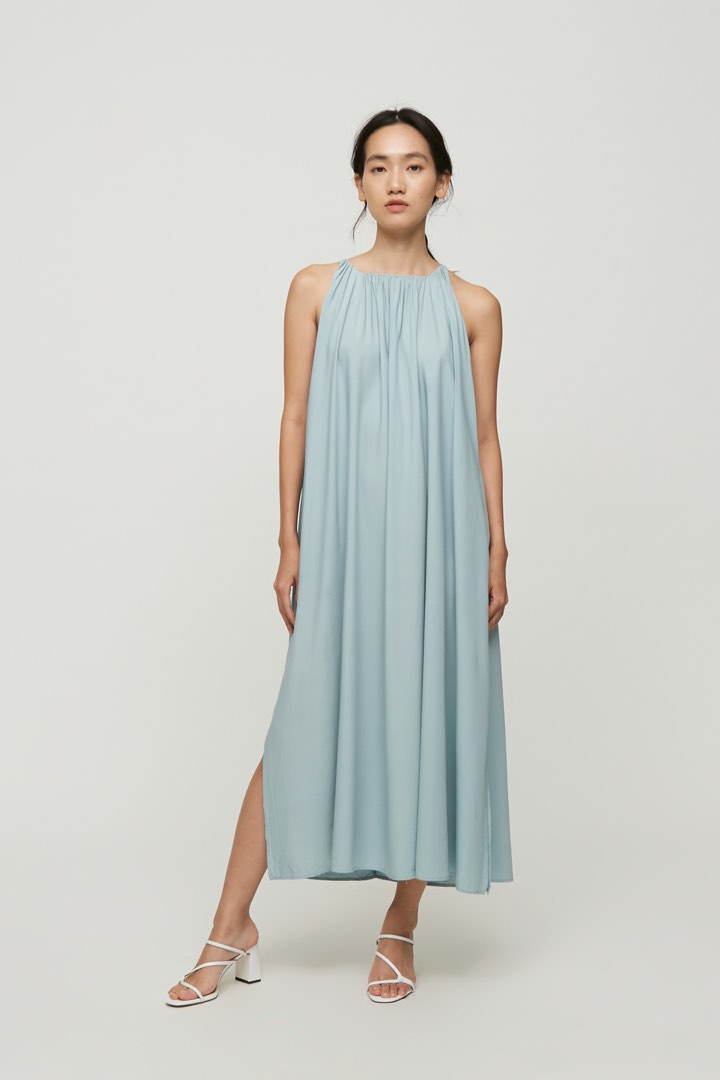 OSN SquareNeck Maxi Dress, Women's Fashion, Dresses & Sets, Dresses on