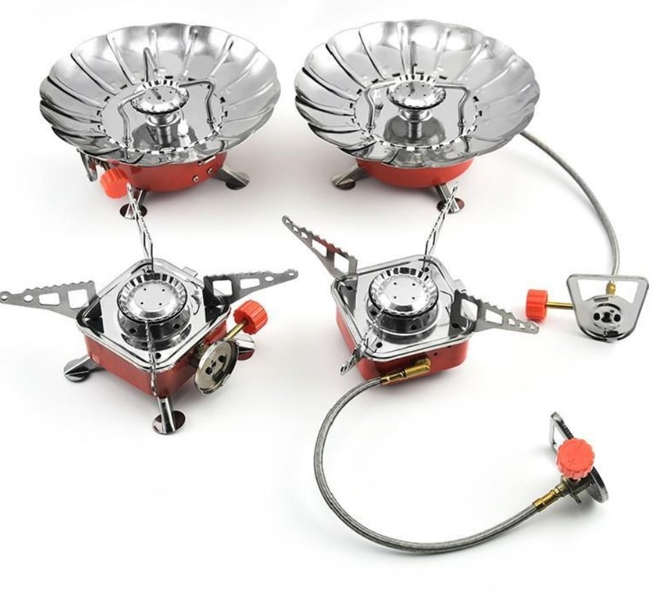 Outdoor Mountaineering Stove Square Shape Foldable Stove (H0489