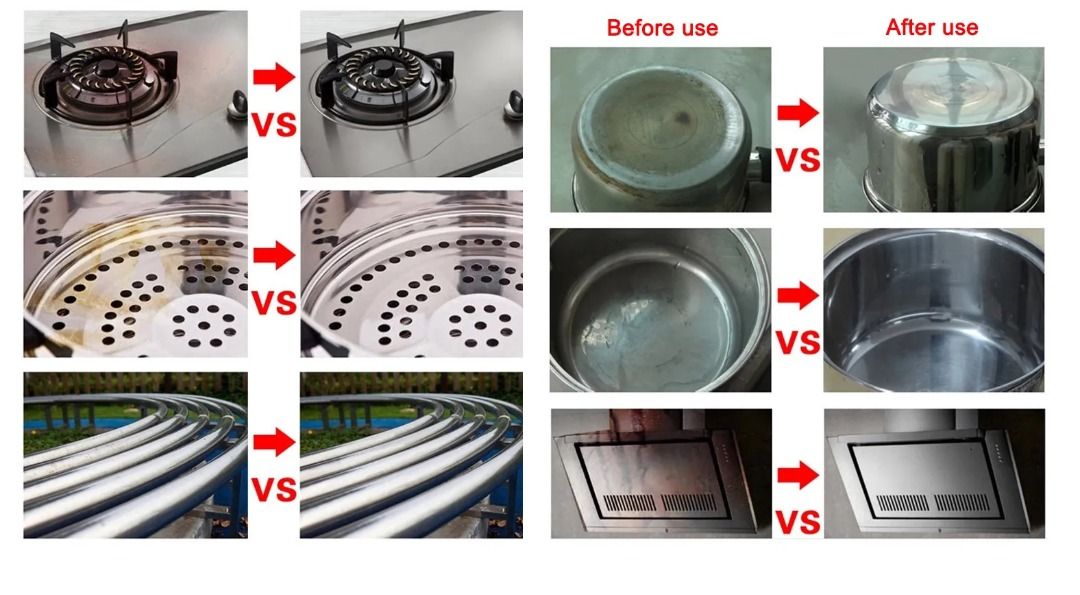 Cleaner Kitchen Washing Pot Bottom Black Scale Decontamination