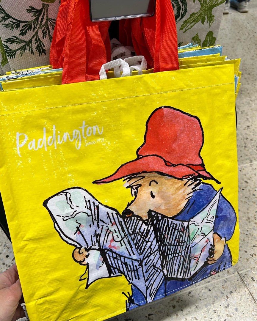 Paddington bear top bag
