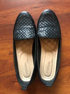 Payless StepOne Black Loafers