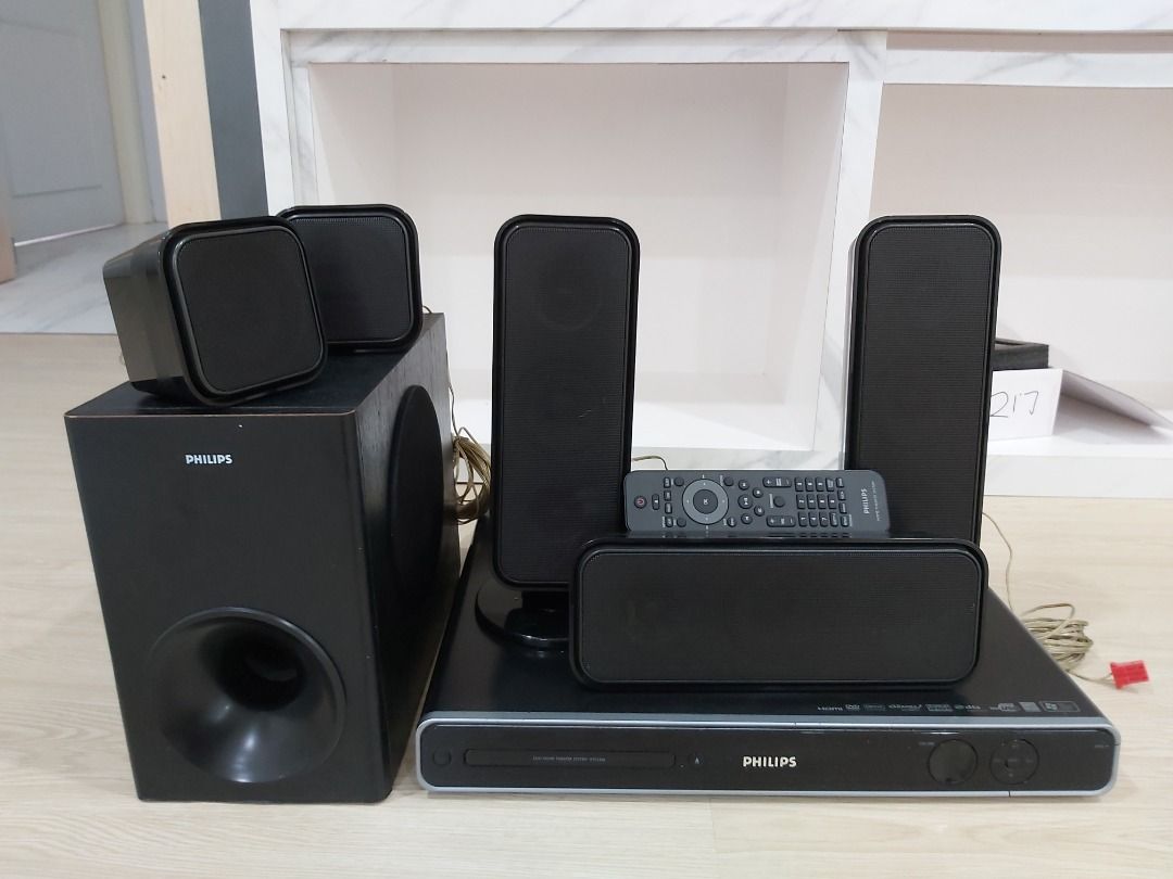 Philips 5.1 home theater set., Audio, Soundbars, Speakers & Amplifiers
