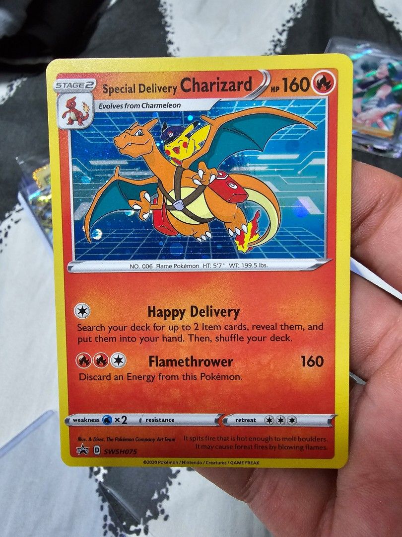 codes for special delivery charizard are starting to... Pokemon TCG Special Delivery Charizard, Hobbies & Toys, Toys & Games on ...