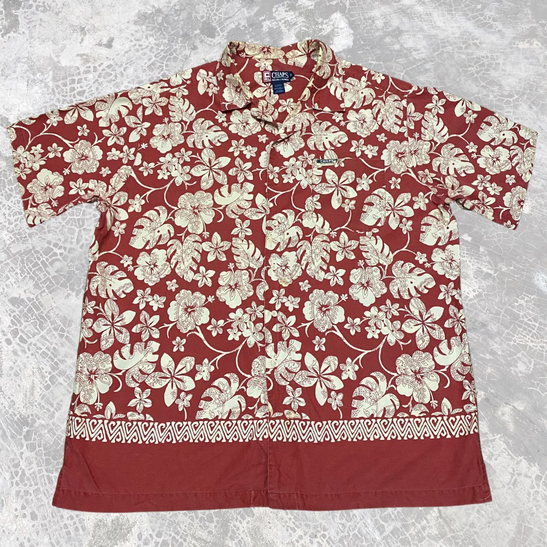 Polo Ralph Lauren Hawaiian Shirt, Men's Fashion, Tops & Sets, Tshirts