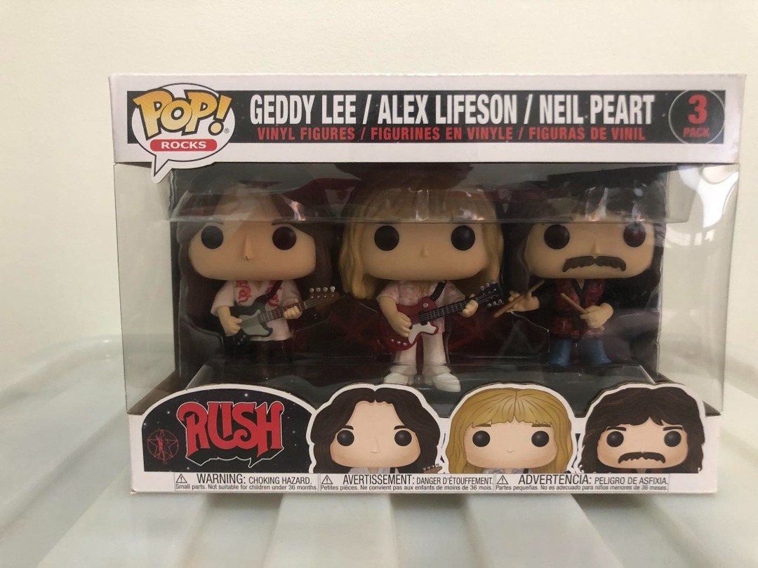 POP! Rocks RUSH, Hobbies & Toys, Toys & Games on Carousell