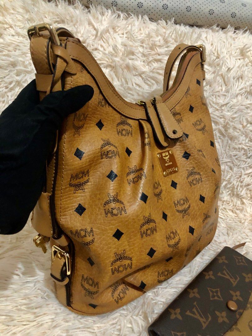 Original MCM cognac preloved