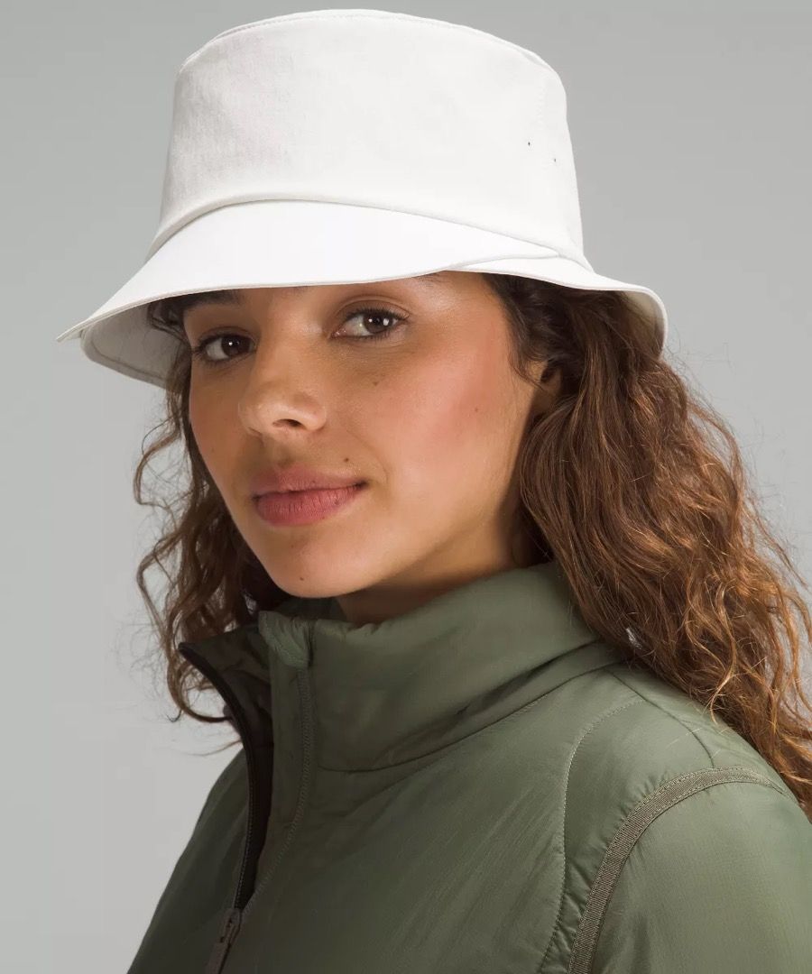 [Preorder] Lululemon Wide Brim Bucket Hat, Women's Fashion, Watches ...