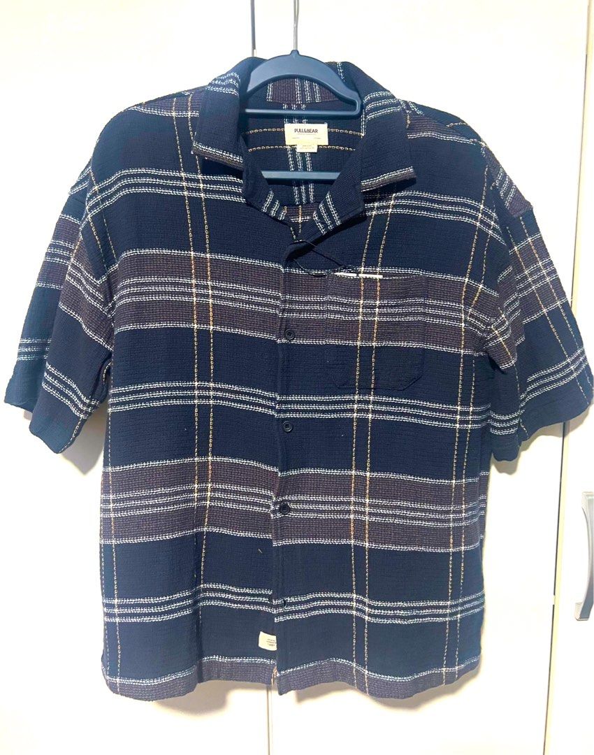 pull and bear black oversized t shirt