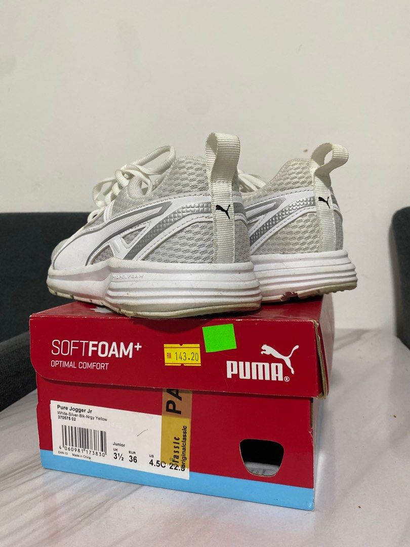 Puma pure jogger jr on sale
