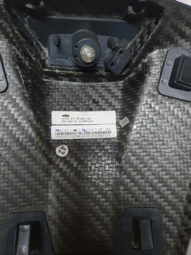 Rear seat cowling Superduke V3, Motorcycles, Motorcycle Accessories on