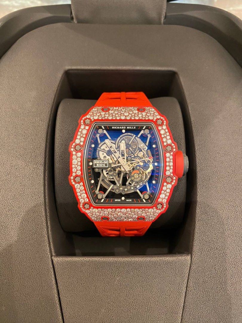 RICHARD MILLE RM35 02 RAFAEL NADAL WITH DIAMONDS AUTOMATIC YEAR