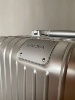 貴婦都在用のRimowa行李箱 登機箱 20吋 original cabin s 銀色