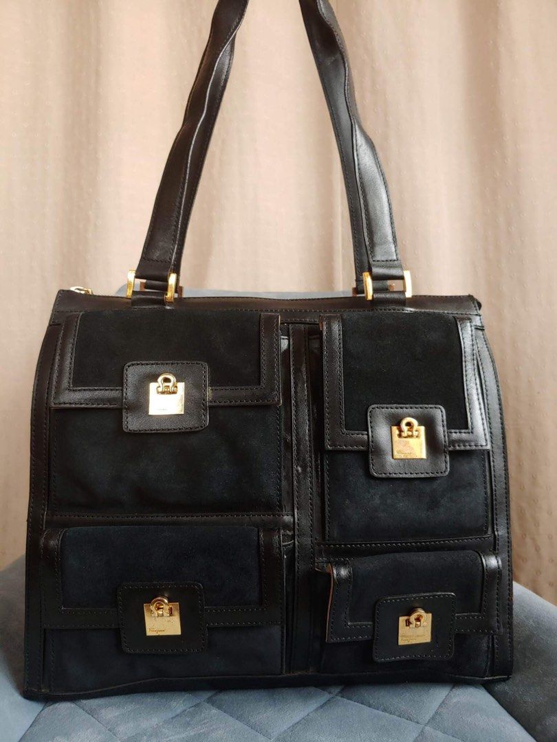 1980s Yves Saint Laurent Black Suede Bag with Fringe For Sale at 1stDibs |  black suede fringe bag, ysl suede bag black, suede purse with fringe