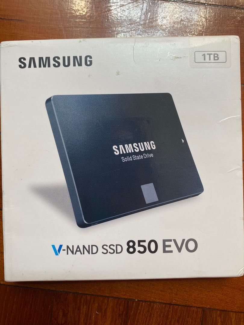 SAMSUNG 1T V-NAND SSD 850 EVO Solid State Drive 三星移動硬盤, 電腦