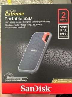 お気にいる 新品未開封SanDisk Extreme ポータブルSSD SanDisk 超高速