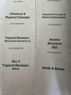 Sec 2 chemistry RMSS