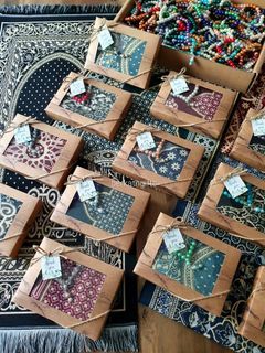 Sejadah dan tasbih -  berkat favor doorgift kenduri nikah