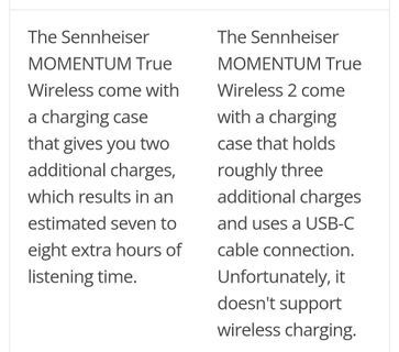 Sennheiser momentum true wireless charging case 1,2代通用充電盒