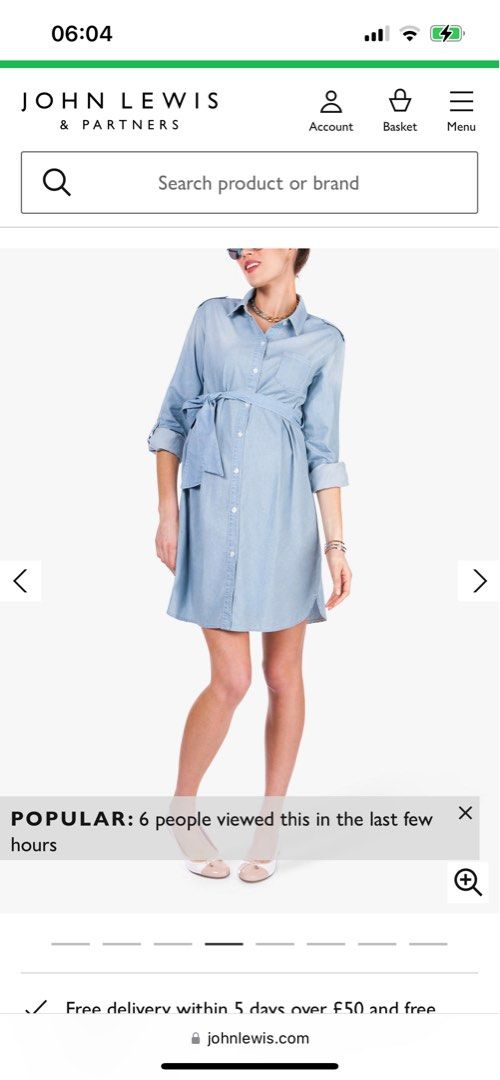 Seraphine maternity Dress, Women's Fashion, Maternity wear on Carousell