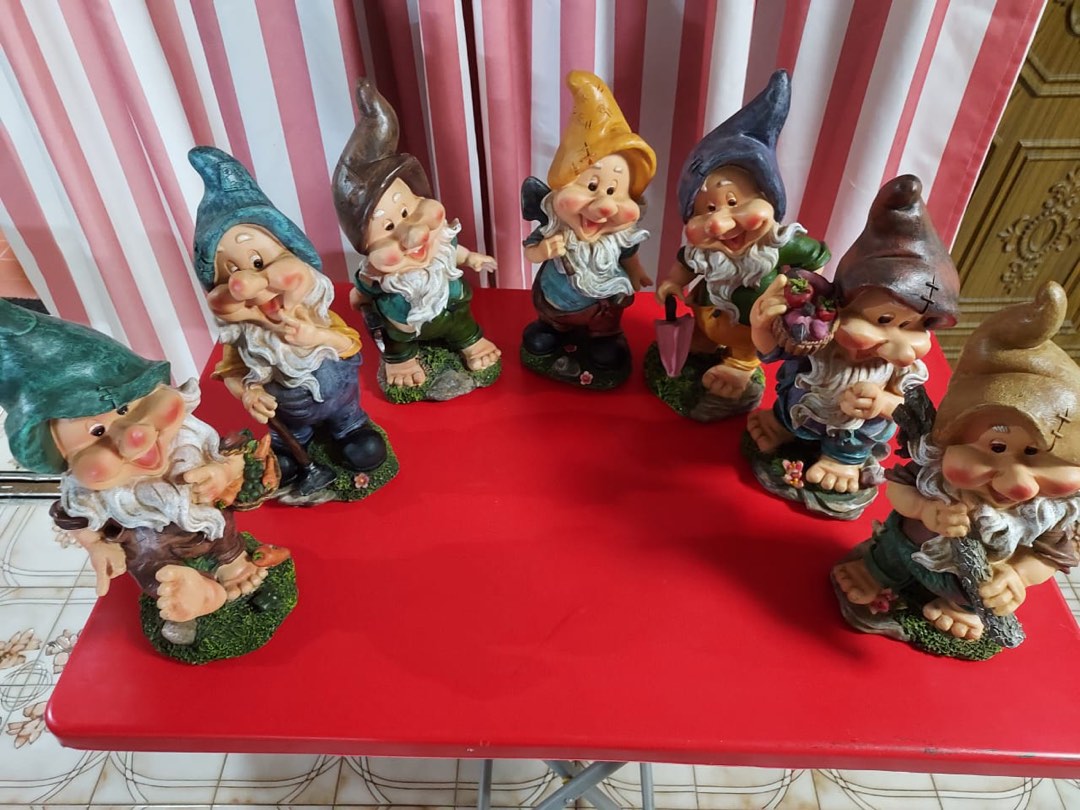 Seven Dwarfs, Furniture & Home Living, Home Decor, Other Home Decor on