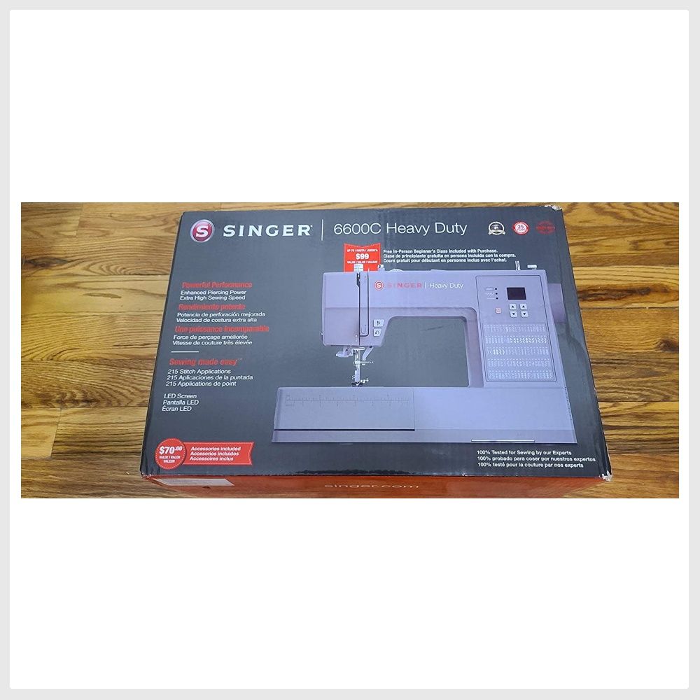 Singer HD6600 Heavy Duty Computerized Sewing Machine, TV & Home
