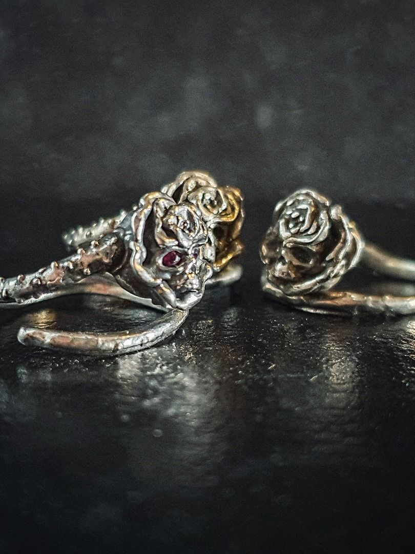 Dainty cheap rose ring