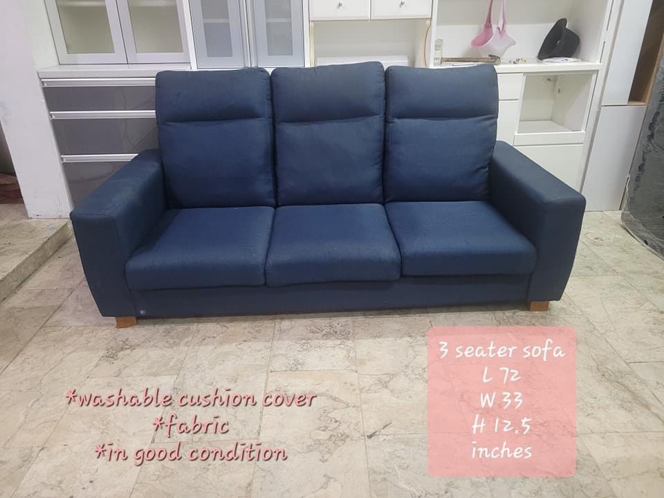 Sofa Japan surplus, Furniture & Home Living, Furniture, Sofas on Carousell