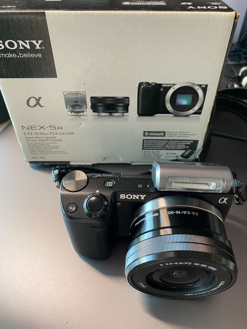 Sony Nex 5R + 18-55mm 鏡頭, 攝影器材, 相機- Carousell