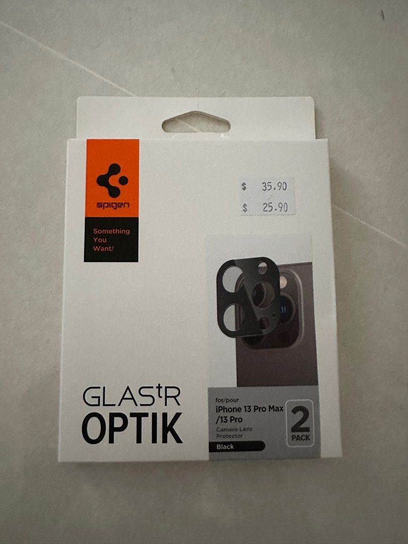 Spigen lenses protector iPhone 13 Pro max, Mobile Phones & Gadgets