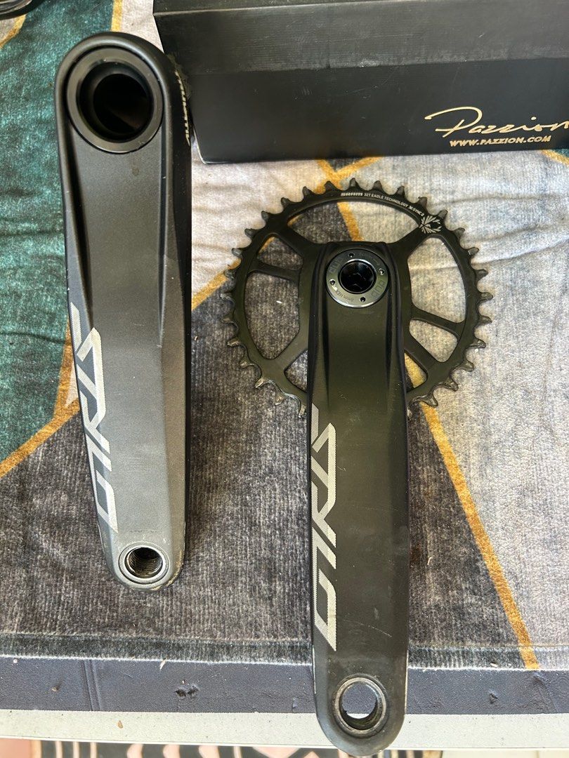 Sram Truvativ Stylo 1.1 Singola 42T 104BCD - Catena In Acciaio E Protezione In Alluminio Per MTB