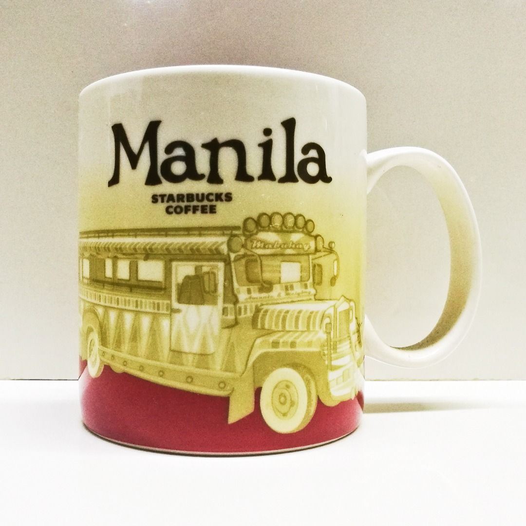 Starbucks Icon Mug Manila Version 1 Jeepney Rare & Discontinued