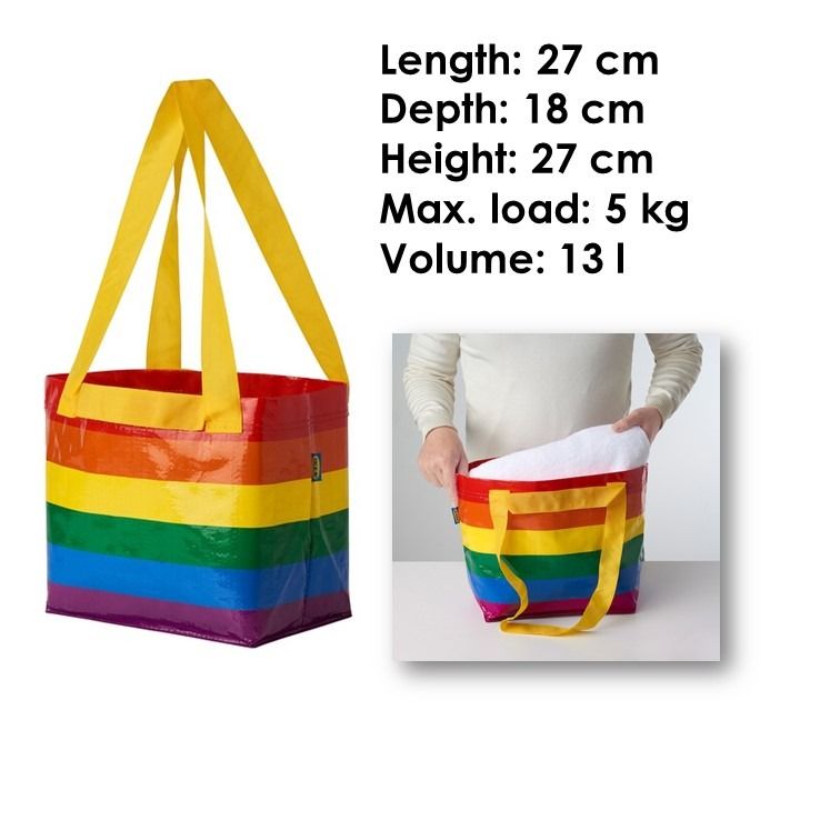Rainbow bag clearance