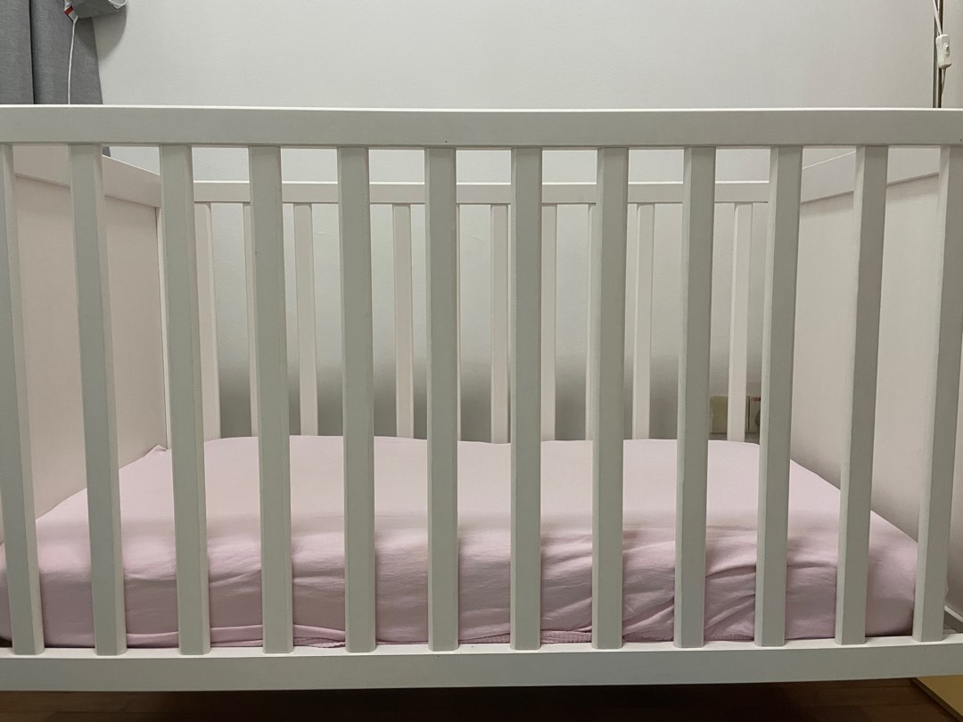 Sundvik Crib Free, Babies & Kids, Baby Nursery & Kids Furniture, Cots