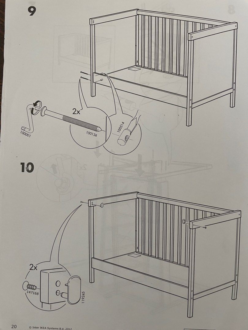 Sundvik Crib Free, Babies & Kids, Baby Nursery & Kids Furniture, Cots