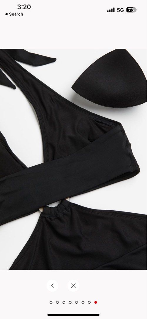 1 Swimsuit & 1 Bikini Set H&M, Women's Fashion, Swimwear, Bikinis