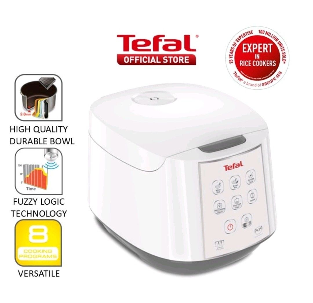 Tefal RK7321 Easy Fuzzy Logic Rice Cooker 1.8L/ Brand New Seal/ 1 year