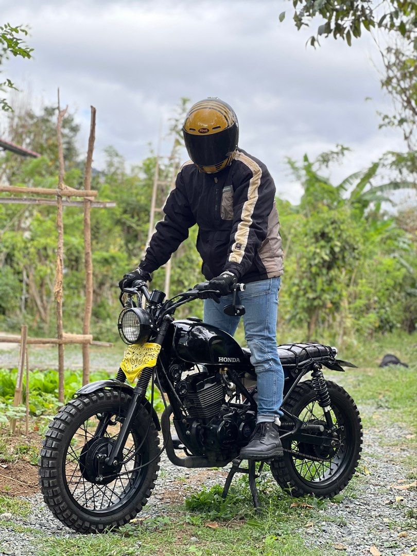 Honda supremo scrambler top