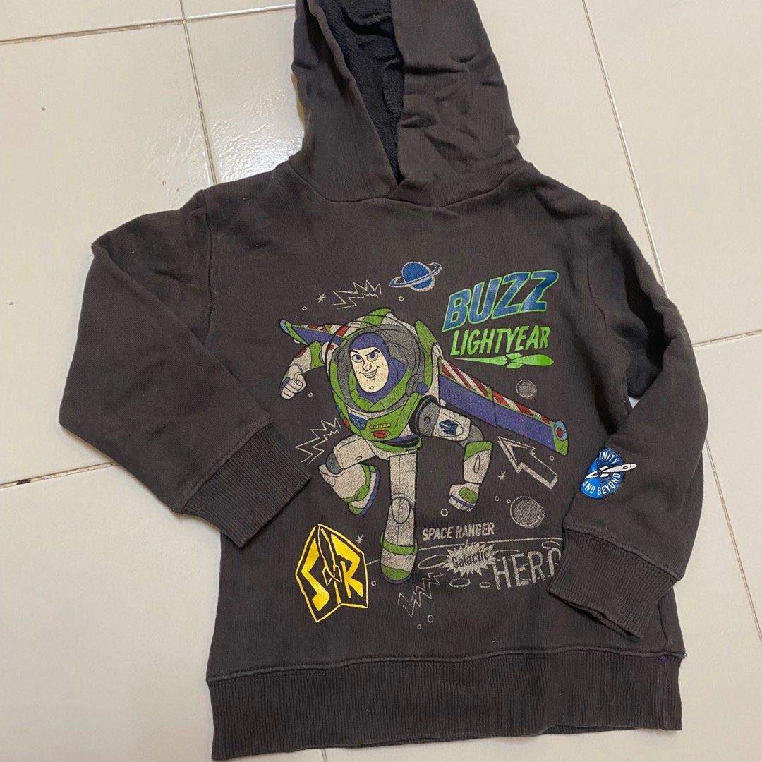 Toy Story Buzz Lightyear Hoodie Sweatshirt Babies Kids Babies Kids Fashion on Carousell