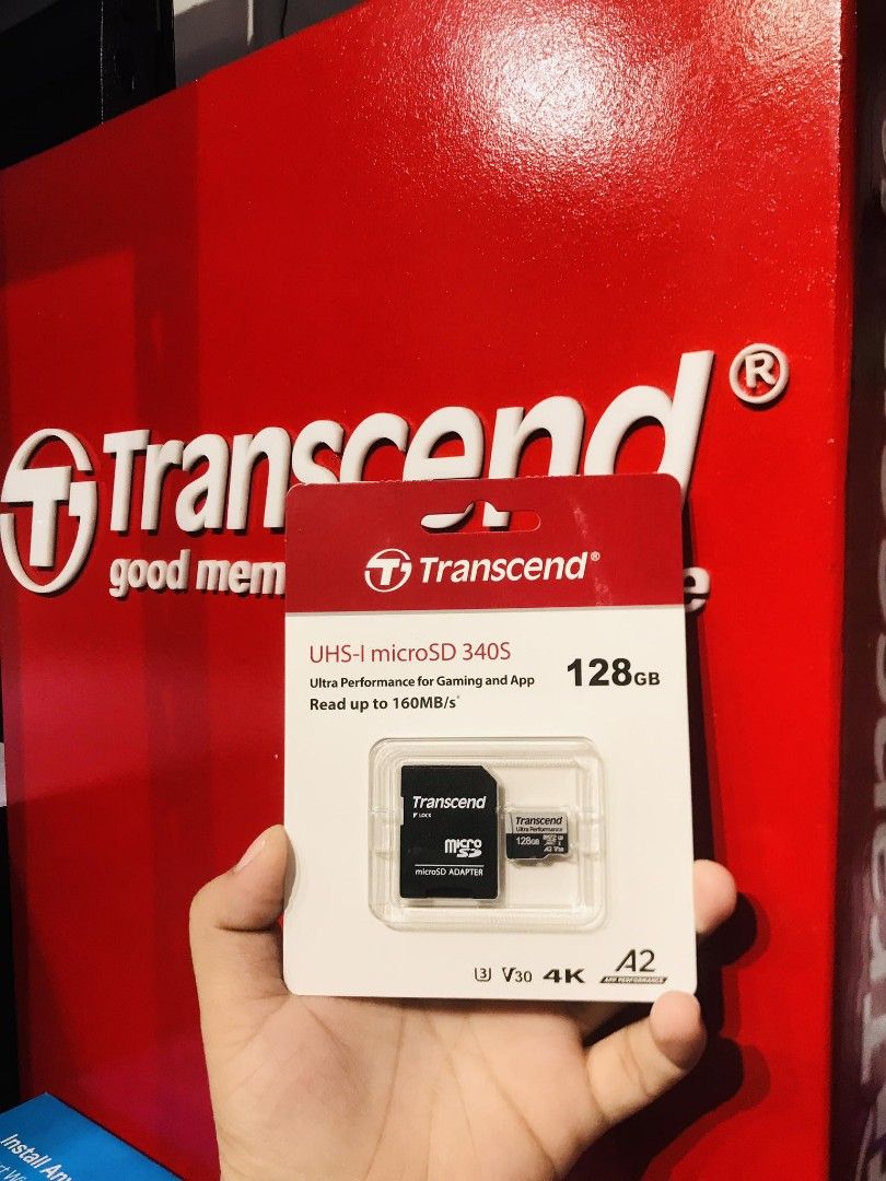 💯Transcend 128GB microSD USD340s Ultra Performance V30 TS128GUSD340S (Category: Memory & SD Cards) located in Makati City. Submitted by techubstoreandaccessories (Listing ID 1234637321, Image 2). Description: Transcend 128GB microSD USD340s Ultra Performance V30 TS128GUSD340S Onhand ready to ship‼️‼️ ✅BRANDNEW ORIGINAL & SEALED ✅ACTUAL PICTURE POSTED ✅ACCEPT WALK IN/PICK UP CLIENT (Mon-Fri 8am-7pm)( Saturday10am-4pm) 📍Location: Evangelista St. 