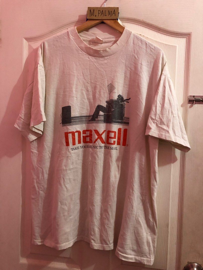 maxell Travis Scott,Matthew Healy着用Tシャツ