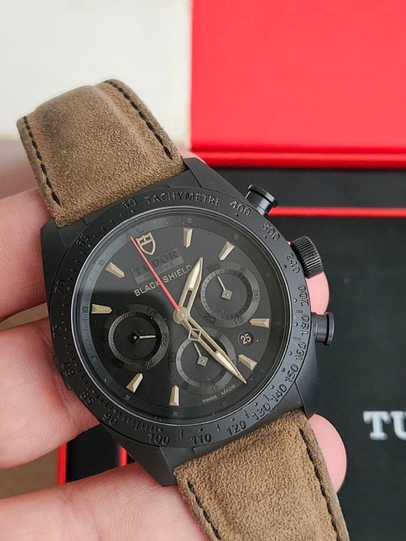 Tudor black shield ceramic 2025