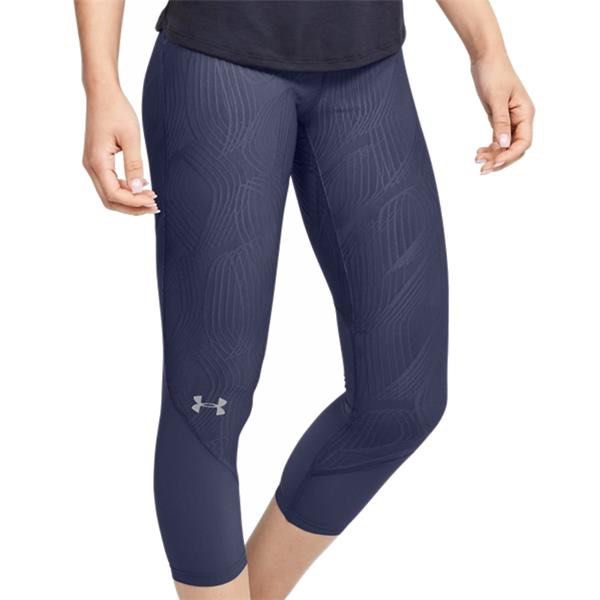 UNDER ARMOUR Womens Fly Fast Jacquard Crop Leggings Tight, Women's Fashion,  Activewear on Carousell