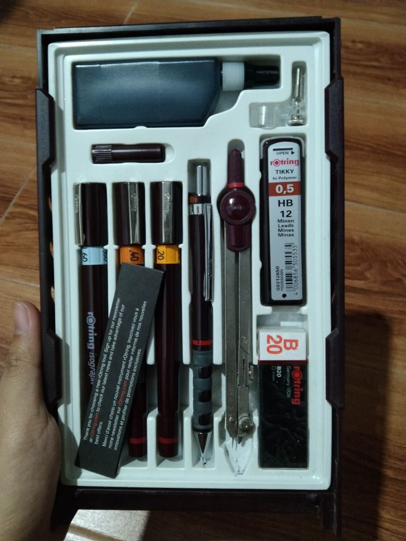Unused Rotring Technical Pen, Hobbies & Toys, Stationary & Craft, Craft