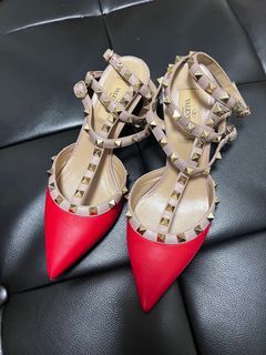 Valentino rockstud kitten heel