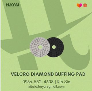 VELCRO DIAMOND BUFFING PAD