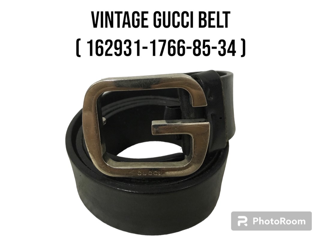 Vintage gucci on sale belt