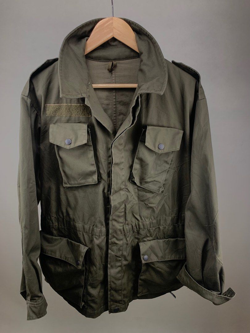 Vintage Italian Army Jacket, Men's Fashion, Coats, Jackets and