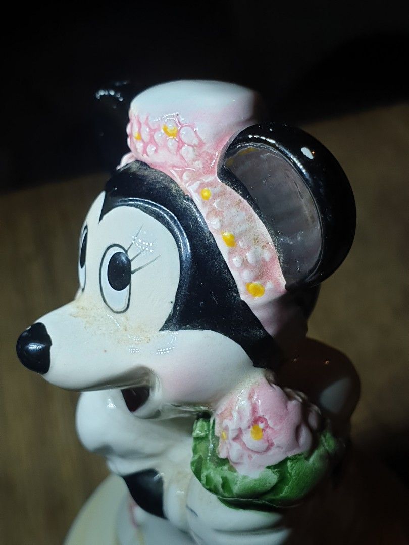 Vintage Walt Disney Minnie Mouse Musical Figurine on Carousell