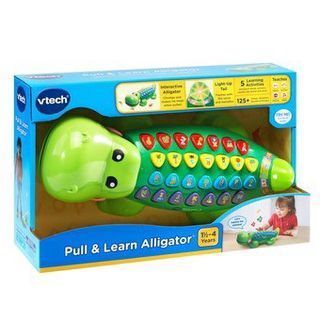 Vtech alligator phonics toy alphabet learning pull & learn walker for toddler baby